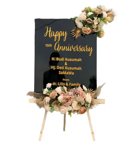 Papan Bunga Akrilik Candi Laras Utara