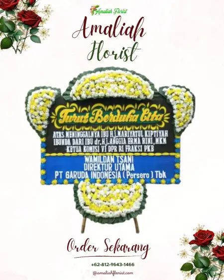 Papan Bunga Duka Candi Laras Utara